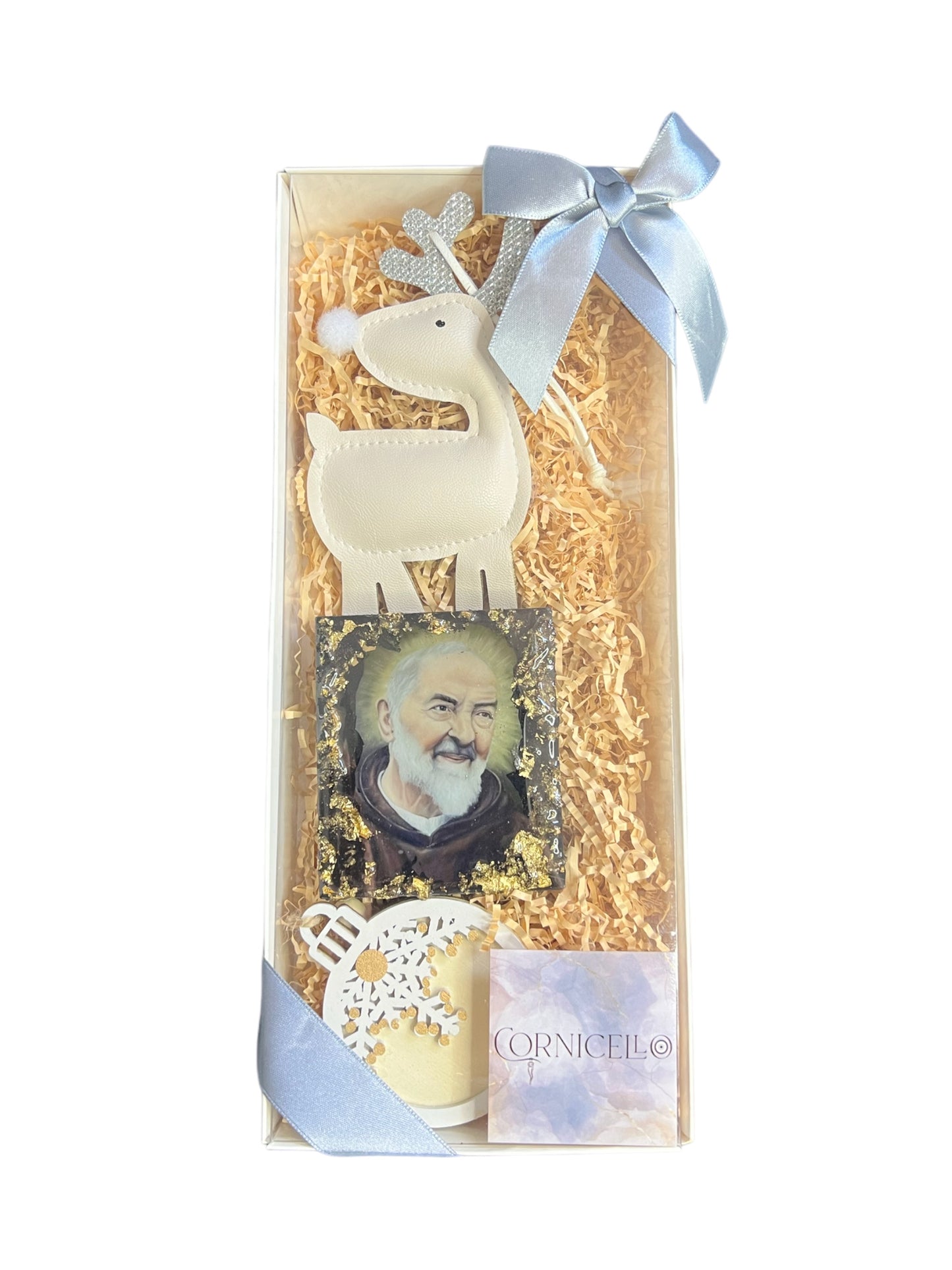 Padre Pio & Ornaments Gift Pack