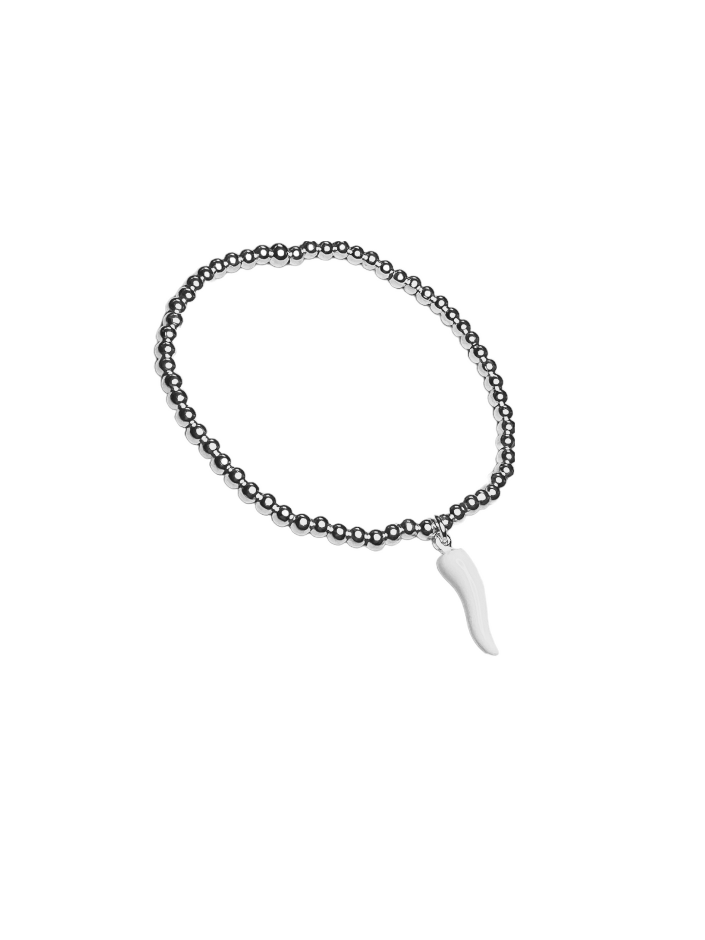 White Corno Bracelet