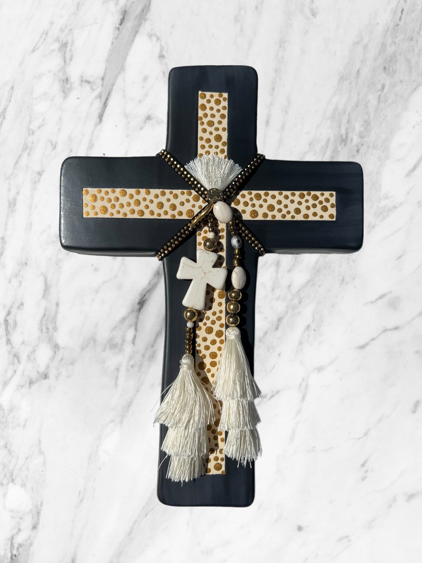 Gold Cornicello Cross